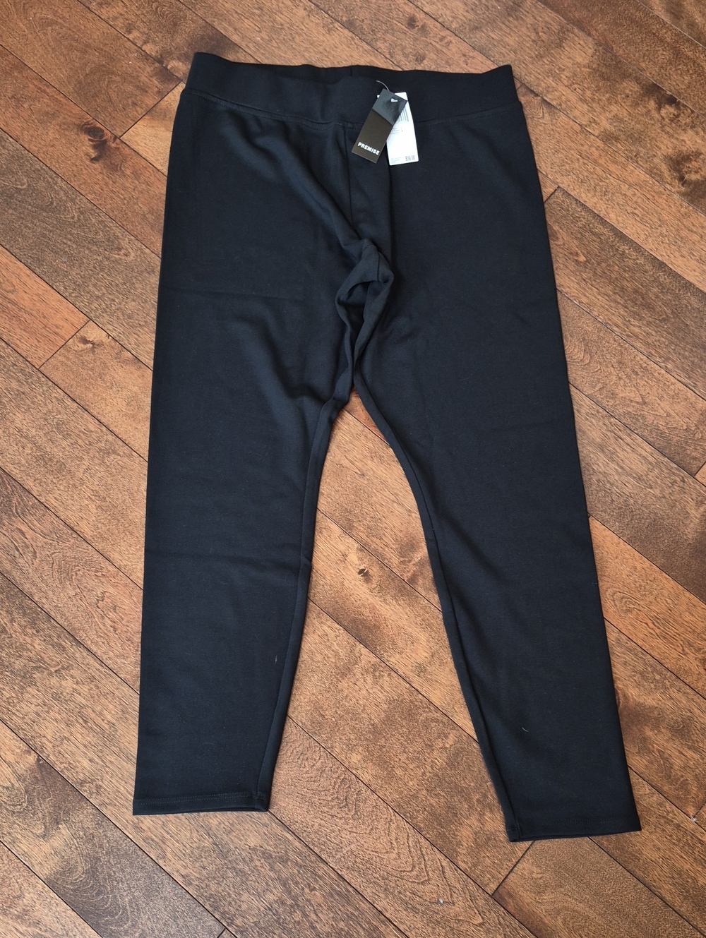 Premise Black Kids Leggings - Stretchy Everyday Bottoms